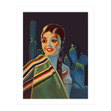 Pinup Mexican Girl (Print Only) thumbnail