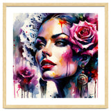 Rose Mantilla Flamenco Portrait thumbnail