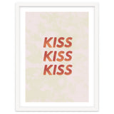 Kiss Kiss Kiss Love Typography thumbnail