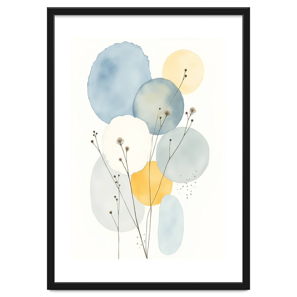 Modern Abstract Flower