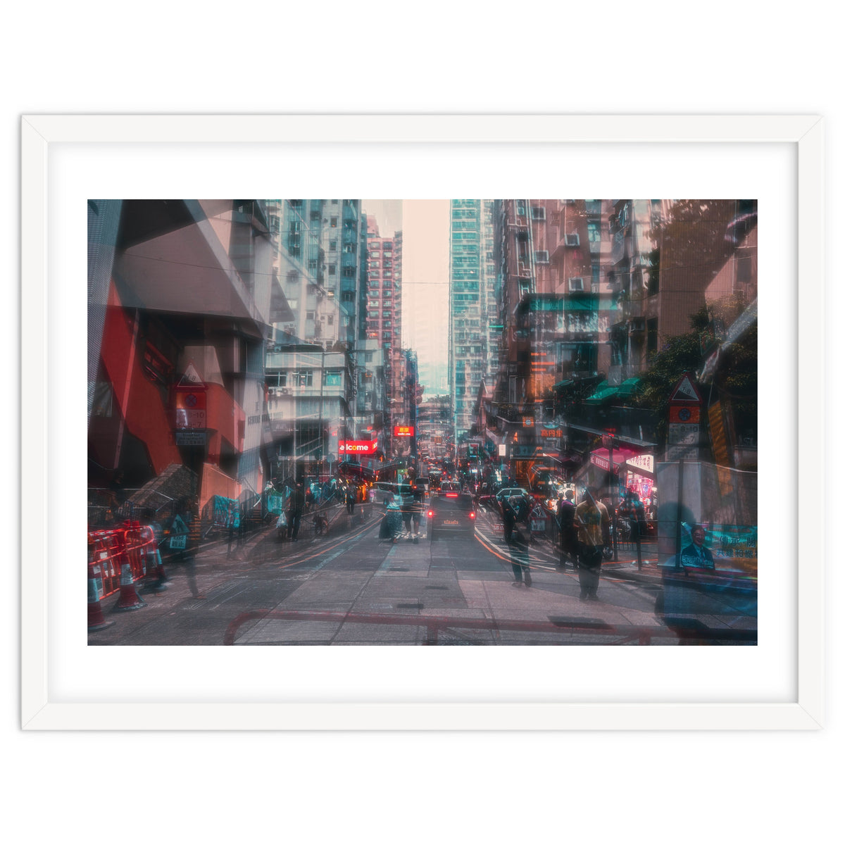 Street Photography - Double Exposure Sai Ying Pung