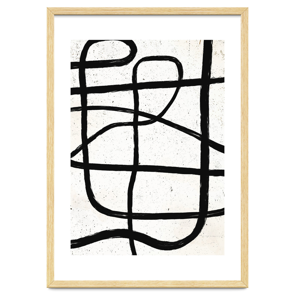 Nordic Scandinavian Marker Ink Line I