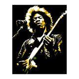 Jimi Hendrix in Pop Art  (Print Only) thumbnail