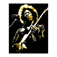 Jimi Hendrix in Pop Art  (Print Only)