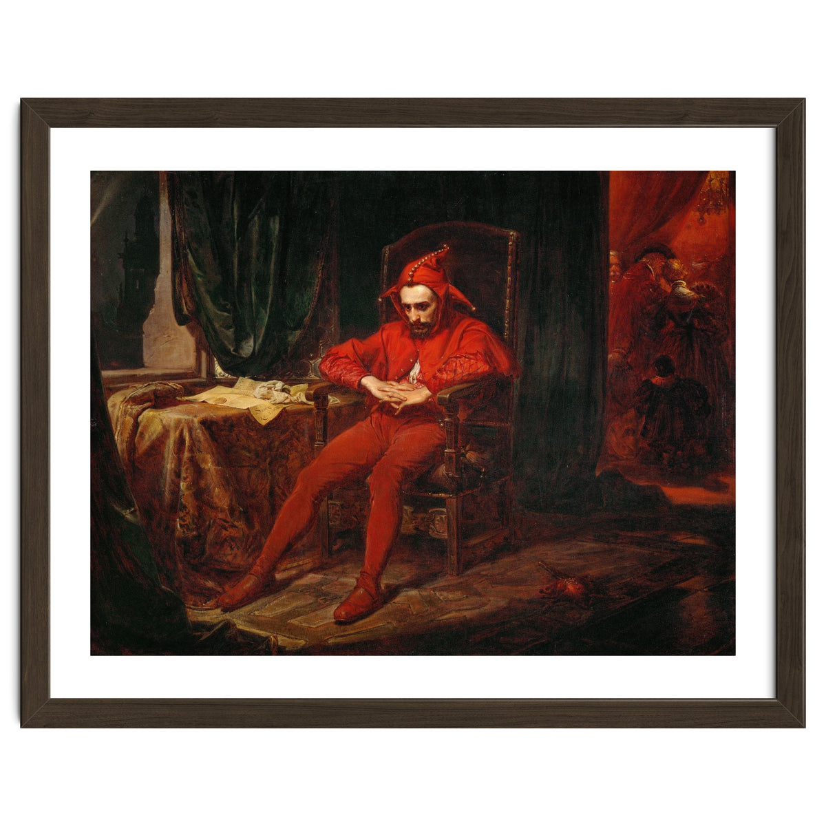 The court jester Stanczyk receives news of the loss of Smolensk (1514).