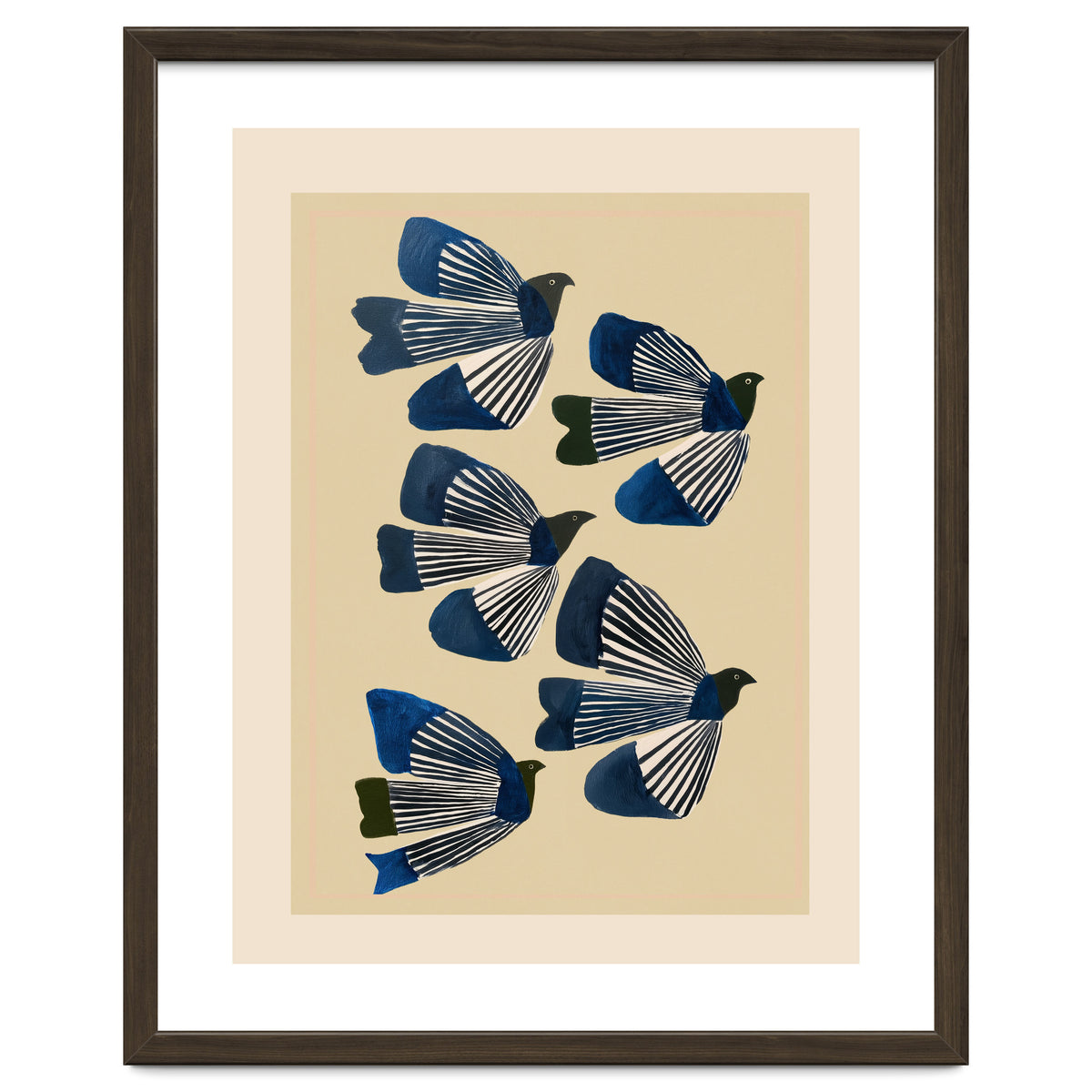 Birds In Flight
