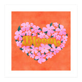 Bloom Floral Heart (Print Only) thumbnail