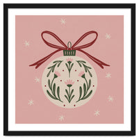 Christmas Flower Globe