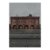 Central Fire Hall No 1 Color Version (Print Only)