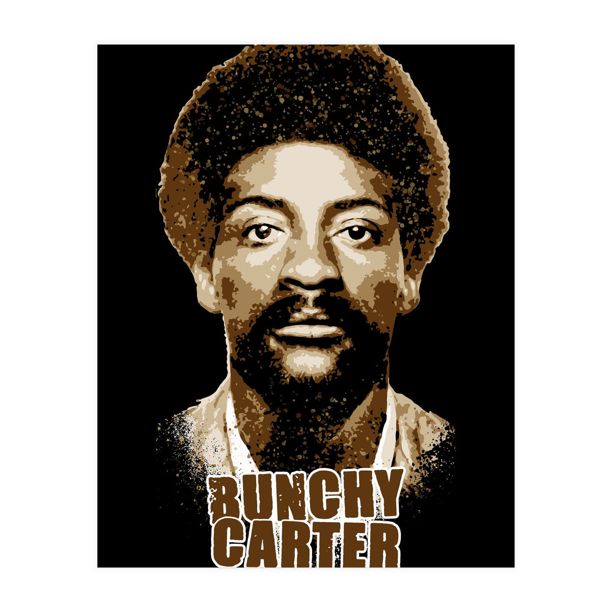 Bunchy Carter American Activist Legend  (Print Only)