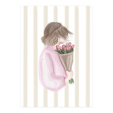 The Girl With The Tulips (Print Only) thumbnail