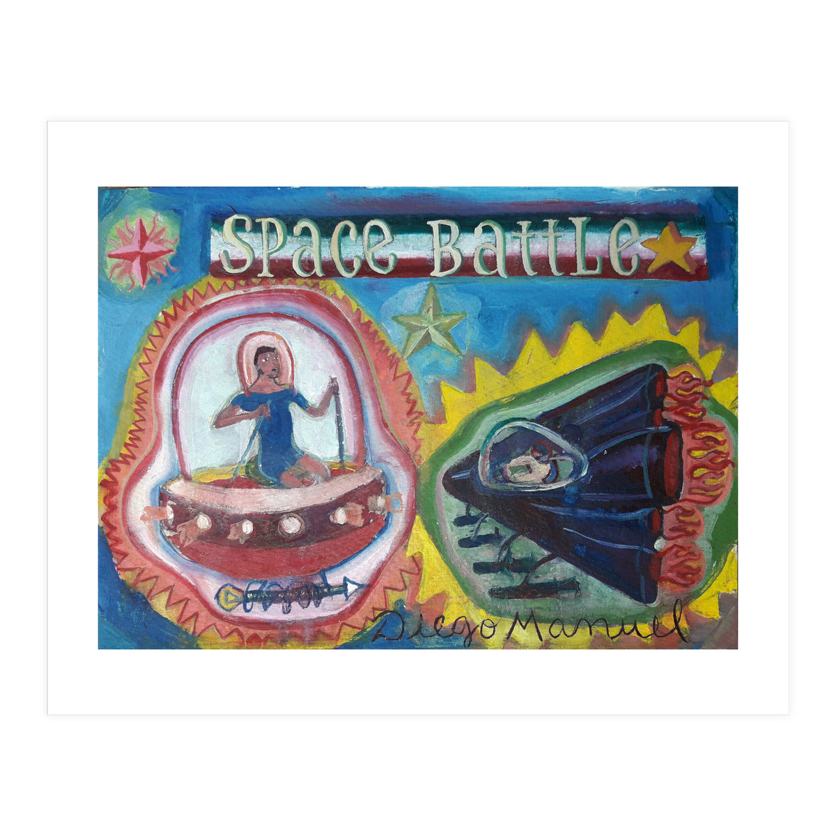 Space Battle 2 (Print Only)