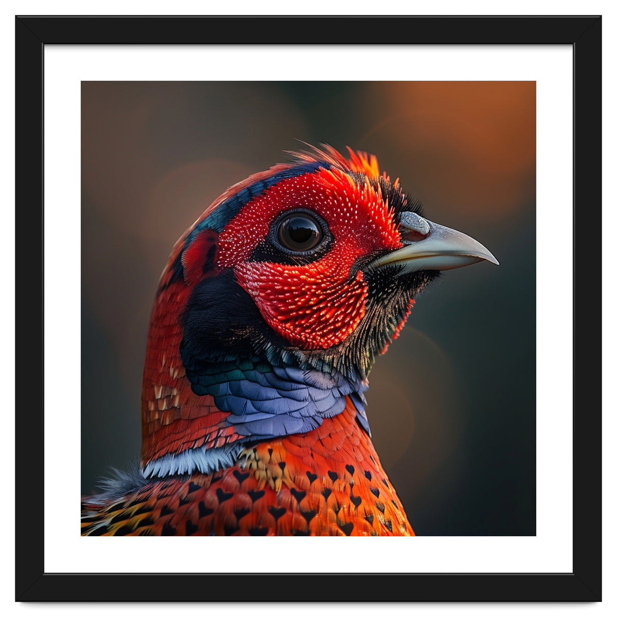 Close Up Pheasant Bird