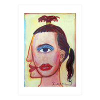 Cabeza De Mujer 6 (Print Only)