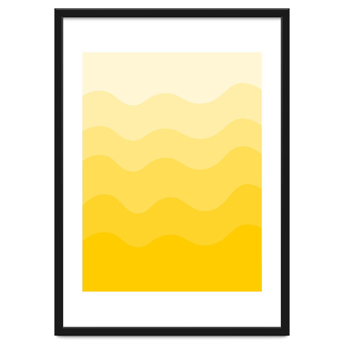 Yellow gradient design