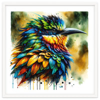 Vibrant Tropical Bird Portrait