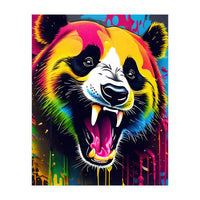 Panda, Graffiti (Print Only)