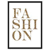 Fashion, Leopard Print Letters, Modern Chic decor