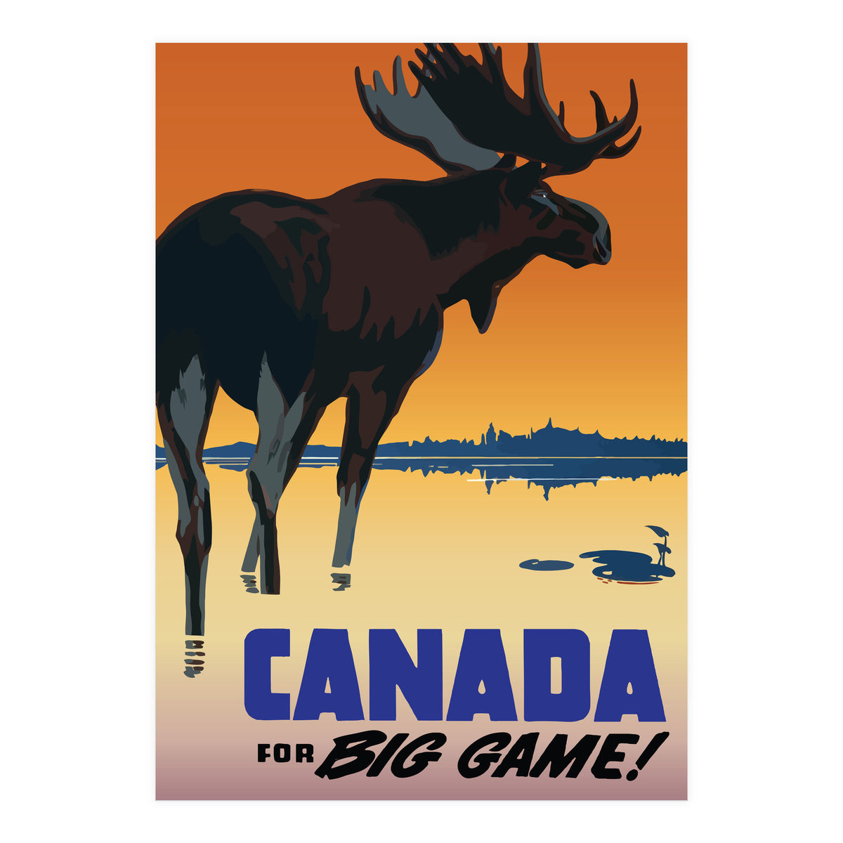 Canada For Big Game (Print Only)