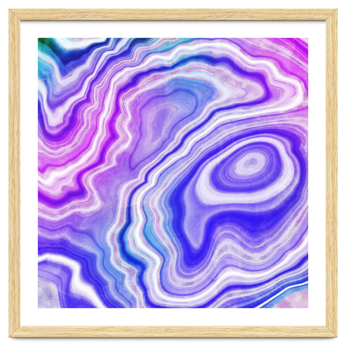 Neon Agate Texture 06