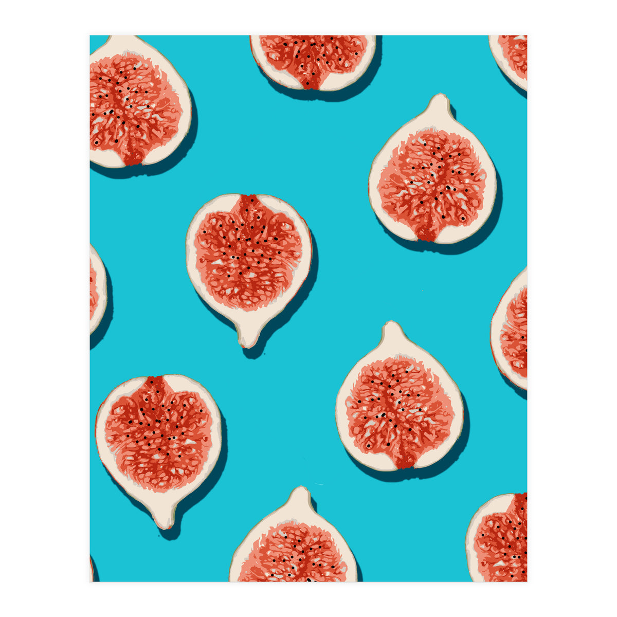 Fig Lover #society6 #decor #buyart (Print Only)