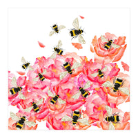 Bee Blossoms (Print Only)