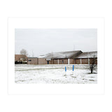 Snow covered  supermarket (Print Only) thumbnail