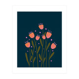 Whimsical Flowers  (Print Only) thumbnail