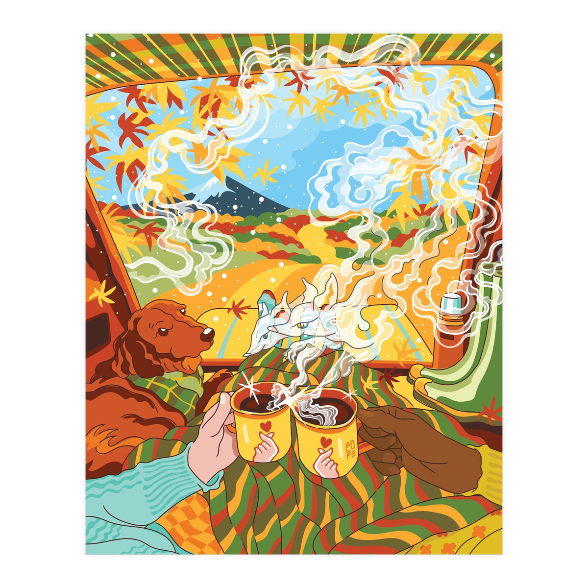 Foxy Trip (Print Only)