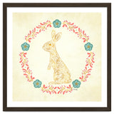 Floral Rabbit Wreath thumbnail