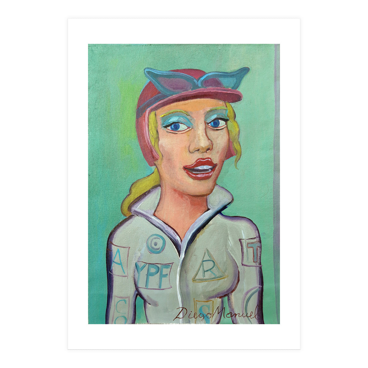 Chica Piloto 2 (Print Only)