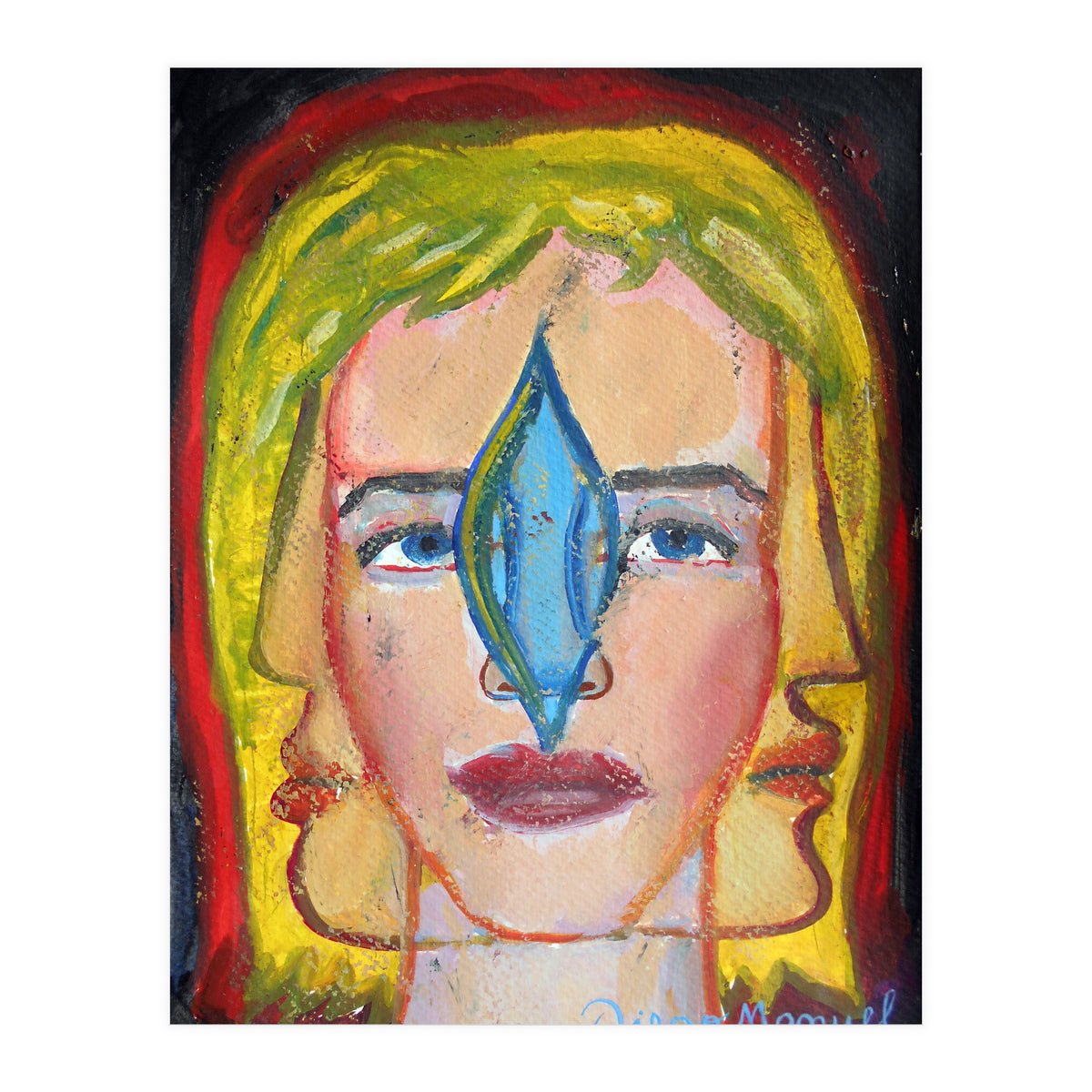 Cabeza De Mujer 18 (Print Only)