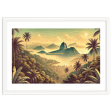 Vintage Brazil, Rio De Janeiro Tropics Poster thumbnail