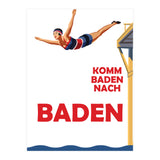 Baden Baden Swim Girl (Print Only) thumbnail