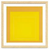JOSEF ALBERS - HOMAGE TO THE SQUARE YELLOW thumbnail