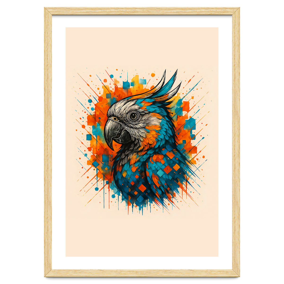Parrot Animal Watercolor
