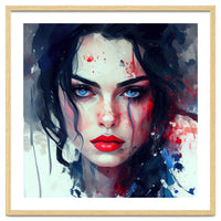 Watercolor Modern Snow White
