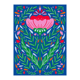 Bold Symmetrical Floral  (Print Only) thumbnail