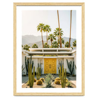 Palm Springs Mid-Century Modern Art, Desert Vibe Architecture, Retro Aesthetic Travel