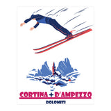 Ski Jump At Cortina Di Ampezzo (Print Only) thumbnail