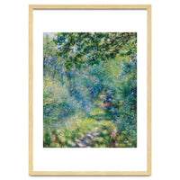 Renoir Path in the Forest Impressionist Landscape