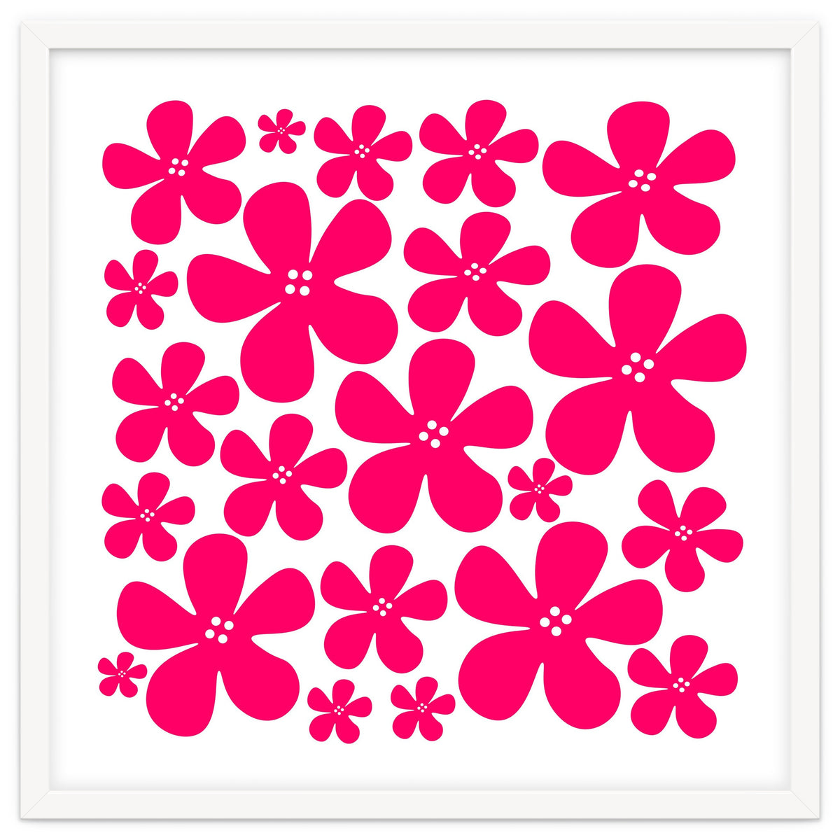 Pink Flowers Pattern