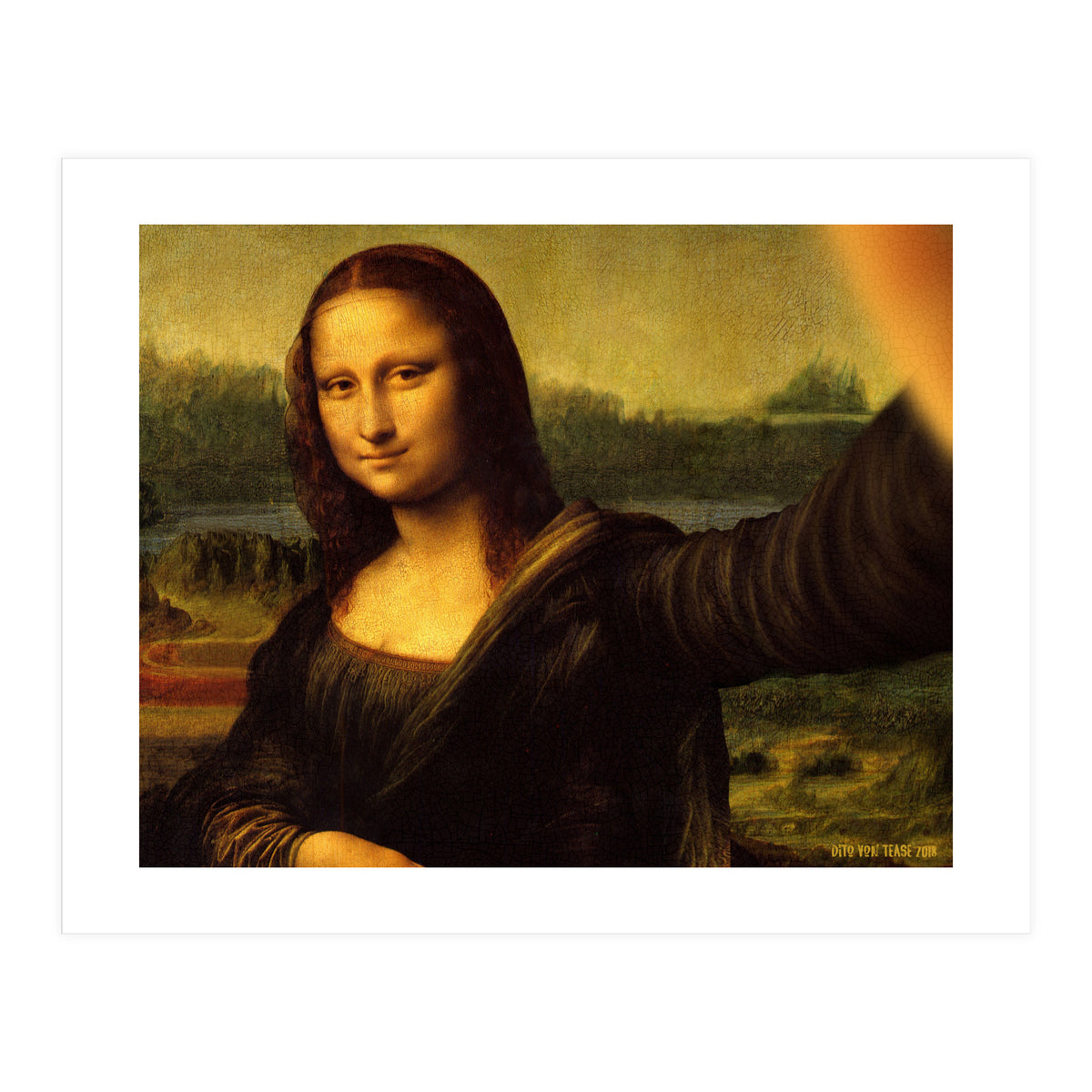 Mona Lisa - Selfie (Print Only)