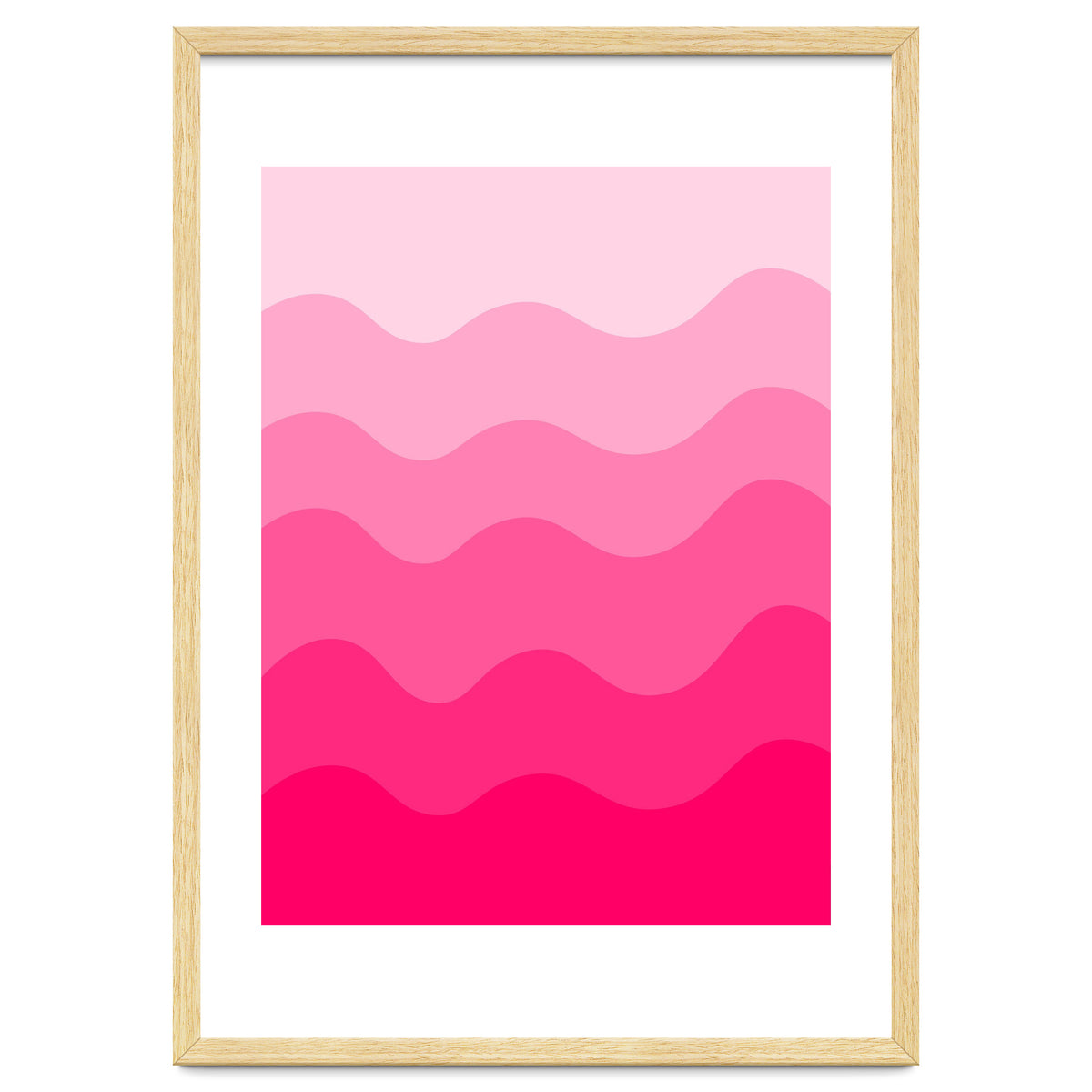 Pink gradient design