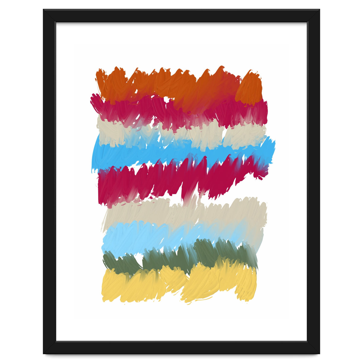 Abstract Color Palette Study