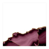 Burgundy & Gold Agate Texture 27 (Print Only) thumbnail