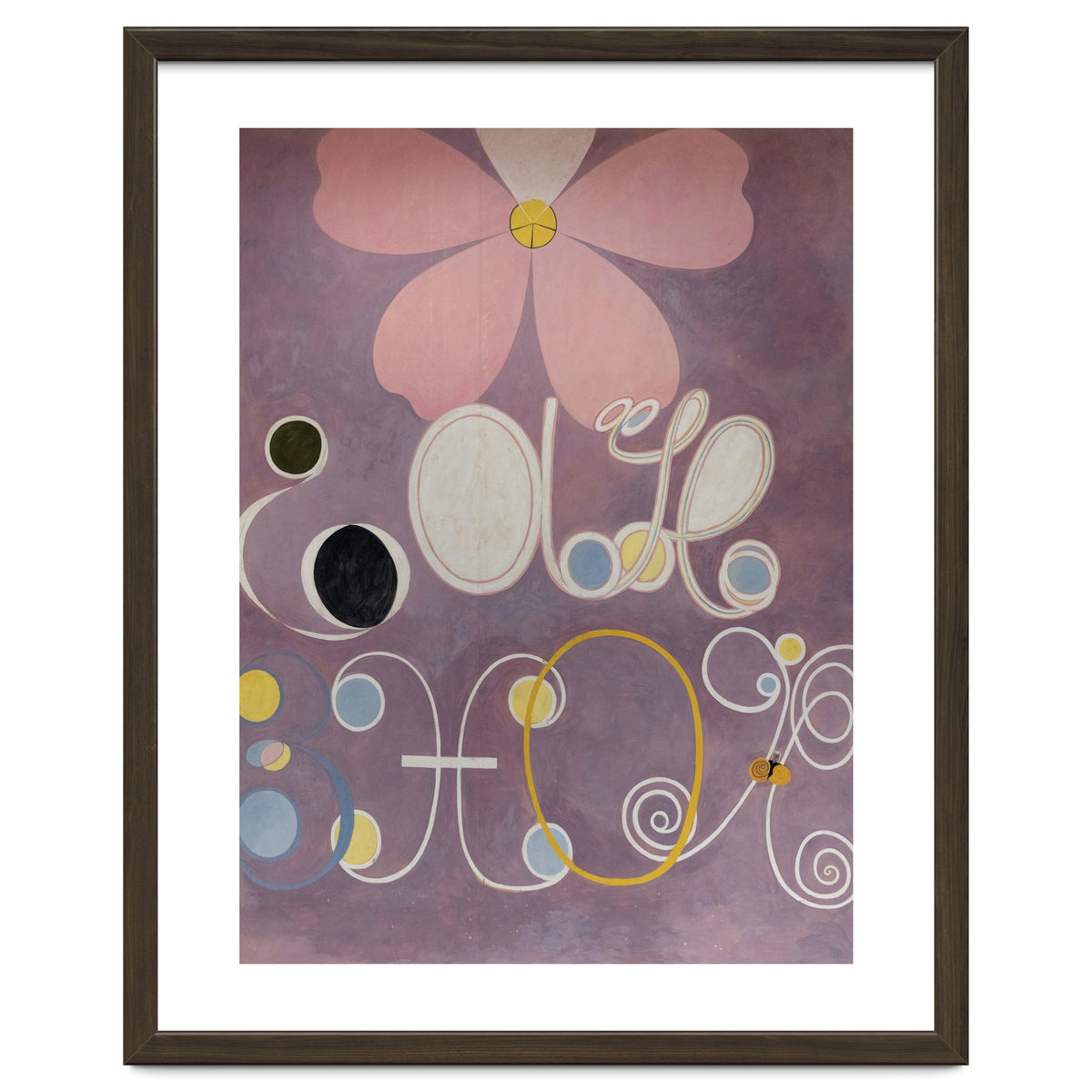 Hilma af Klint - The Ten Largest No 7 Adulthood Abstract Spiritual Art
