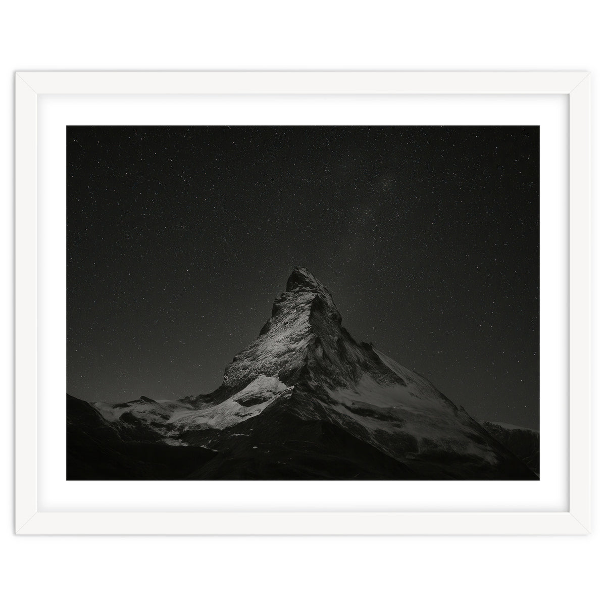 Matterhorn Switzerland Starry Night Mountain Photography