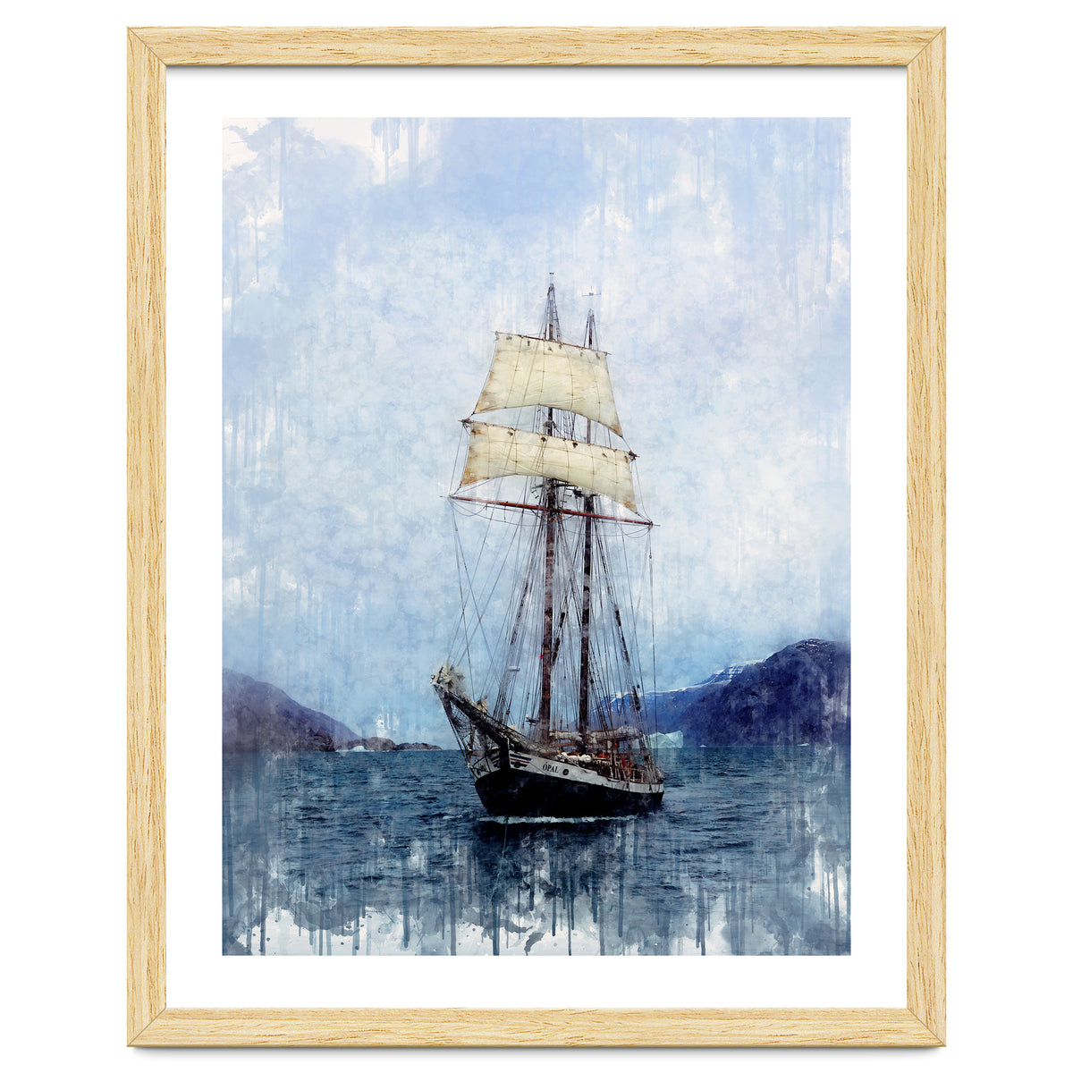 strong determination to start the ship's adventure