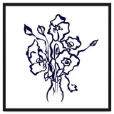 flowers line art thumbnail